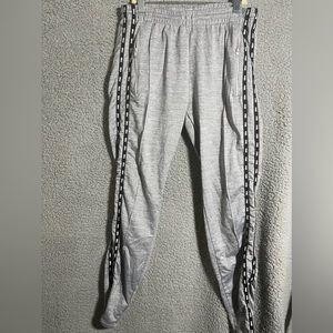 Victorias Secret Pink track pants joggers size medium sweatpants gray